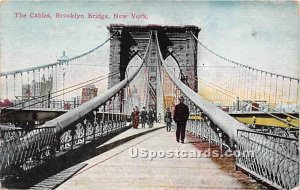 Cables, Brooklyn Bridge, Brooklyn Bridge, New York