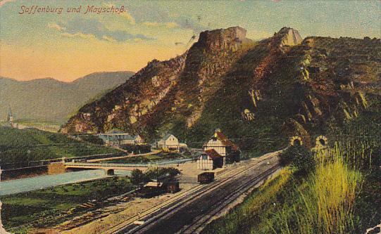 Germany Saffenburg und Mayschoss 1912