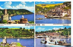 Devon Postcard - Views of Dartmouth    XX721