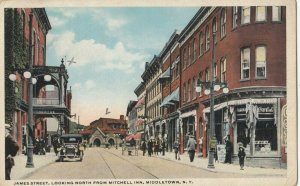 MIDDLETOWN , New York, 1910s ; James Street