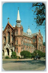 Vintage 1950's Postcard Former Sacred Heart Catholic Church Augusta Georgia