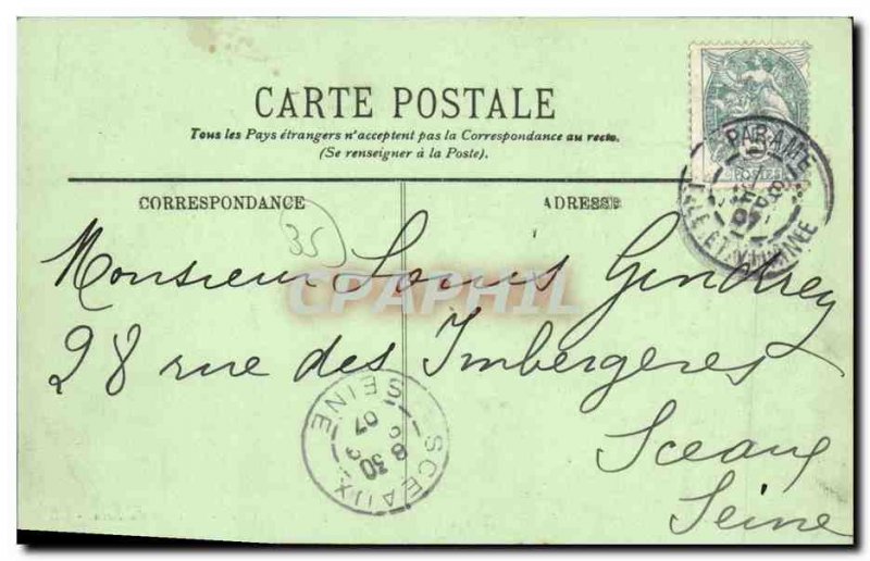 Old Postcard Parame The Bath Time