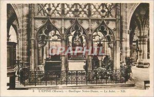 Old Postcard The Thorn (Marne) Notre Dame The Jube