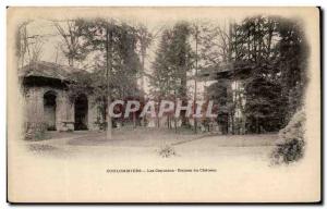 Old Postcard Coulommiers Capuchin Ruins of Chateau