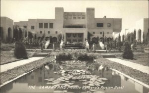 Santa Barbara California CA Smarkand Hotel JW Collinge c1920 Real Photo Postcard