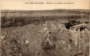 CPA Chemin des Dames. CRAONNE Le Cimetiere de Californie (666182)