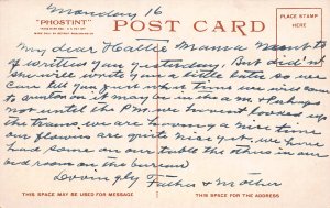 The Marlbourough-Blenheim, Atlantic City, NJ, Early Postcard, With Message