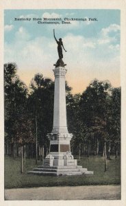 CHATTANOOGA, Tennessee, 00-10s ; Kentucky State Monument, Chickamauga Park