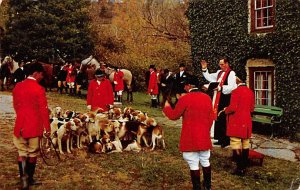 Blessing of the Hounds Grimes Mill Lexington, Kentucky USA