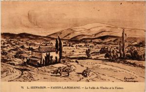 CPA VAISON-la-ROMAINE - La Vallée de l'Ouveze et le VENTOUX (477373)