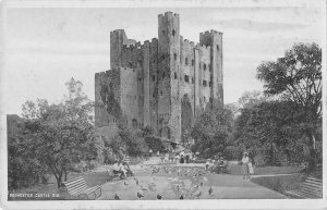 uk676 rochester castle real photo uk