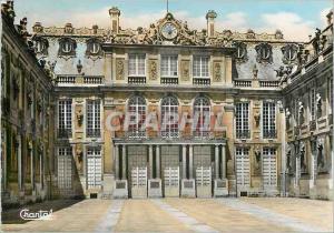Modern Postcard Versailles Marble Courtyard and King's Chamber