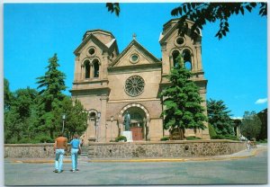 Postcard - St. Francis Cathedral - Santa Fe, New Mexico