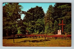 Wappingers Falls NY-New York, Deer Hill Conference Chapel, Chrome Postcard