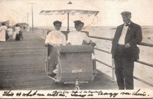 New Jersey Atlantic City Belle Of The Boardwalk Rolling Chair 1908