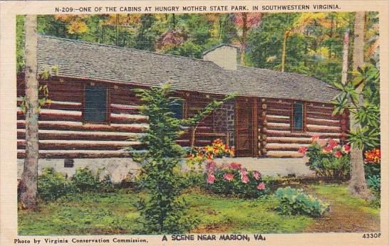 One Of The Cabins At Hungry Mother State Park Un Southwestern Virginia