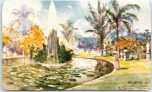 Postcard - Botanical Gardens - Brisbane, Australia 
