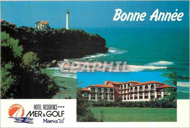 Postcard Modern Lighthouse Good Year