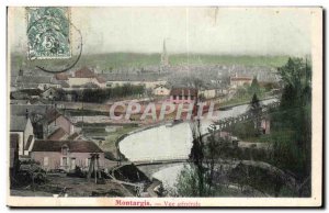 Montargis Old Postcard General view