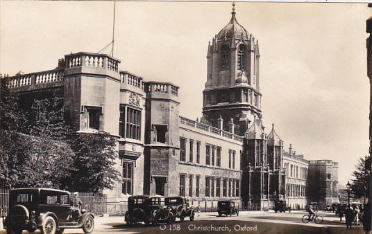 Christchurch Oxford England Real Photo