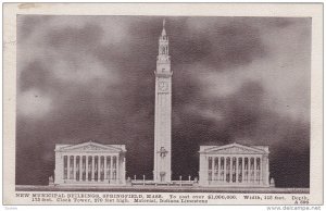 SPRINGFIELD, Massachusetts, PU-1910; New Municipal Buildings