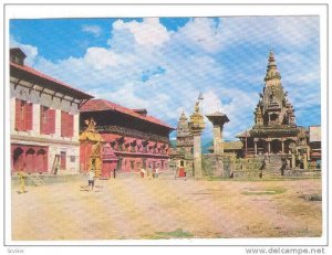 Bhaktapur Durbar Square, NEPAL , 70-90s