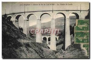 Old Postcard The Railway Viaducts Mure Loulla