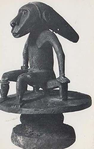 Trevanion Tomotu Island Santa Cruz Seated Tribal Figure Primitive Art Postcard