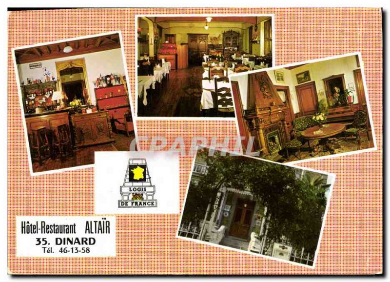 Postcard Modern Hotel Restaurant Altair Dinard