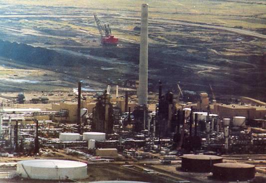 Canada - Alberta, Fort McMurray. Syncrude Plant Site