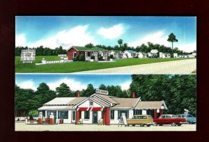 B65 Darien, Ga,  Split View Pinewood Cottages Hwy. 17, Gas Pumps & Auto's Unused