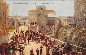 br104926 jerusalem street of the tower of david  israel