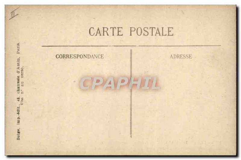 Old Postcard Militaria Paris Museum of Debris & # 39armee n8 Zeppelin was sho...