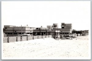 Saudi Arabia 1960s RPPC Real Photo Postcard Buildings In The Desert