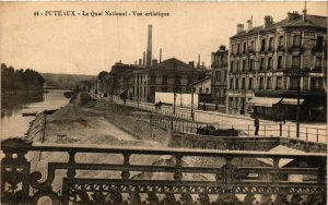 CPA PUTEAUX Le Quai National-Vue artistique (413095)