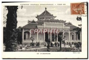 Old Postcard Exposition Coloniale Internationale Paris Cochin China