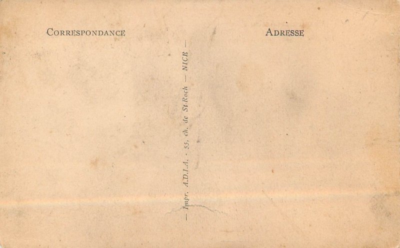 B511 Arab singers ethnic folk types costumes old postcard