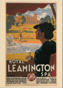 Advertising Postcard-Royal Leamington Spa, Great Western Railway (Repro) RR19969