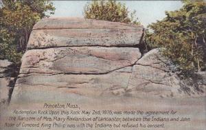Redemption Rock Upon This Rock May 2nd 1676 Princeton 