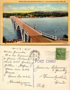 Bridge over Lake Hamilton, Hot Springs National Park, Arkansas (22645