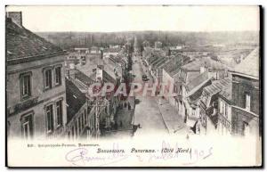 Old Postcard Belgium Bonsecours Panorama