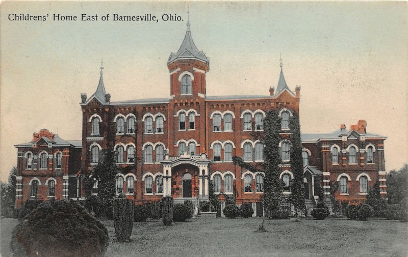 G17/ Barnesville Belmont Co Ohio Postcard c1910 Children's Home 8