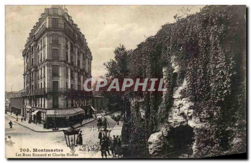 Paris - 18 - Montmartre Old Postcard