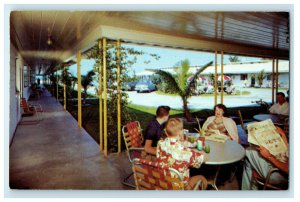 c1960s Gulf Beach Hotel, Sarasota, Florida FL Unposted Vintage Postcard