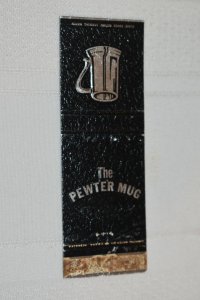 The Pewter Mug 20 Strike Matchbook Cover