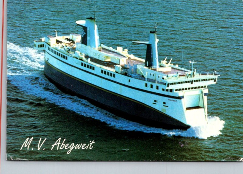 Ships M V Abegweit Ferry Ice Breaker Between New Brunswick and Prince Edward ...