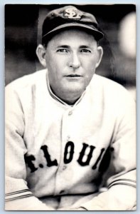 c1950's Roger Hornsby American Baseball Player St. Louis RPPC Photo Postcard