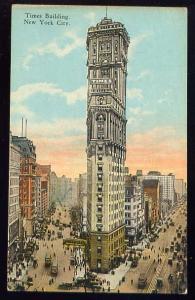 Times Building, New York City Postcard U14