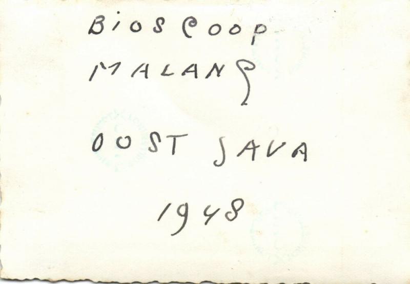 indonesia, JAVA MALANG, Bioscop Atrium, Cinema (1948) Real Photo