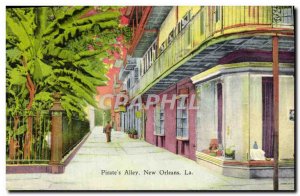 Postcard Old Pirate & # 39s Alley New Orleans